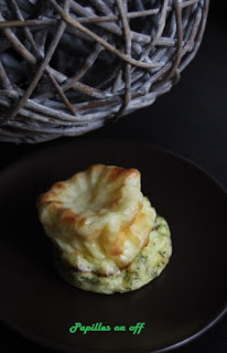 Cannelés salés aux courgettes au thermomix ou sans