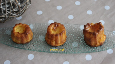 Cannelés sucrés au potiron au thermomix ou sans