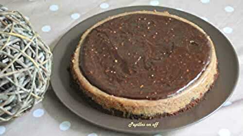 Cheesecake au nutella et pralin au thermomix ou sans