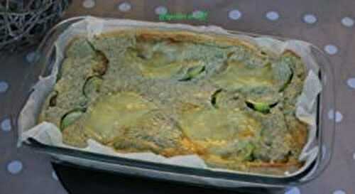 Clafoutis chèvre et courgettes au thermomix ou sans