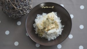 Cocotte de cabillaud à la thai au thermomix