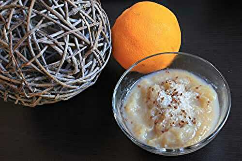 Compote bananes oranges au thermomix