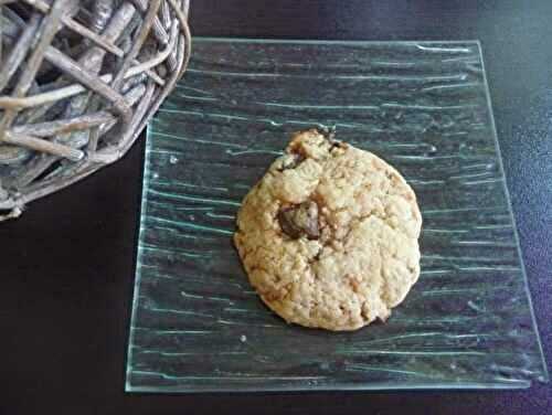 Cookies au chocolat au carambar au thermomix ou sans