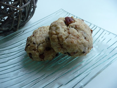 Cookies chocolat, pralin, pécan