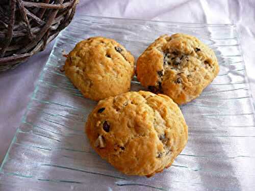 Cookies salés au bleu et aux noisettes au thermomix ou sans