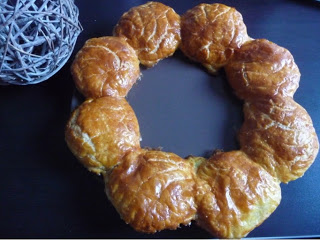 Couronne de mini galettes des rois au thermomix ou sans