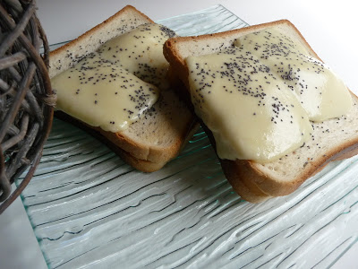 Croque monsieur : magret de canard, figues et mozzarella