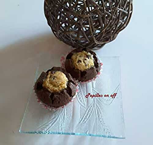 Cupcakes cookie dough,chocolat et nutella au thermomix ou sans – Sweet Table Alice au pays des merveilles de « Non anniversaire »