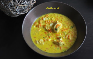 Curry de cabillaud au thermomix