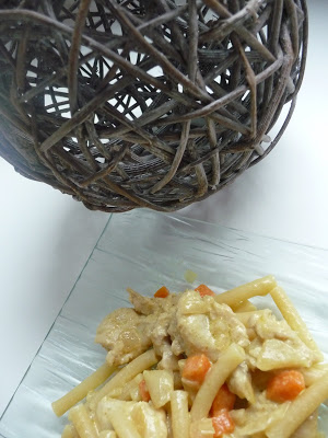 Curry de poulet & carottes sans prétention