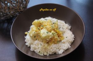 Curry végétarien de chou-fleur et lentilles corail