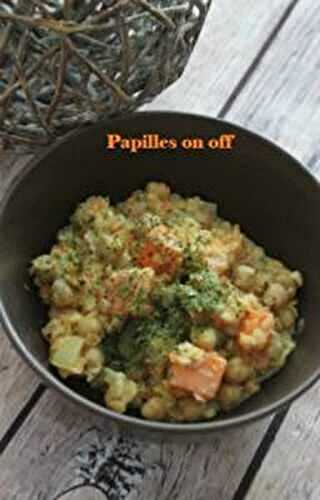 Dahl de lentilles corail au curry et potiron – IG bas