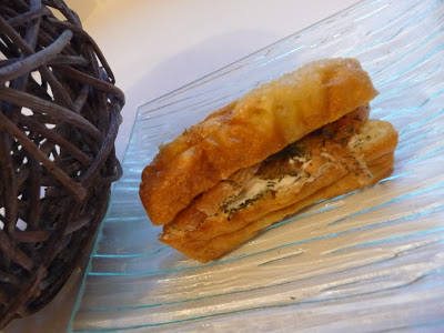 Eclairs salés au saumon fumé et à l’aneth