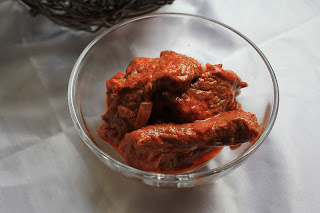 Emincé de boeuf paprika tomate