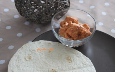 Fajitas de poulet sauce tomate au thermomix ou sans