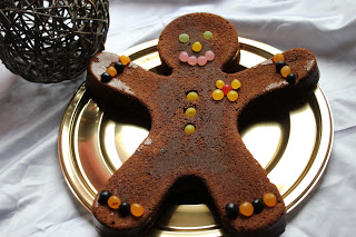 Fondant au chocolat sans beurre et ses décorations bonbons