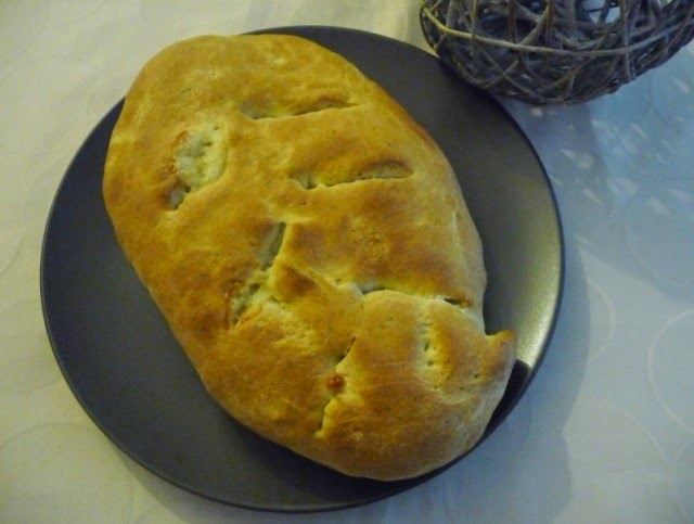 Fougasse au fromage de chèvre et à l’aneth au thermomix ou en MAP