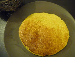 Galette de pois chiches au curry au thermomix ou sans