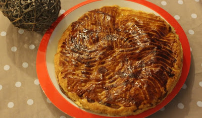 Galette des rois à l’amande, aux caramels et au sirop d’érable au thermomix ou sans