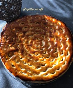 Galette des rois noix et miel au thermomix ou sans