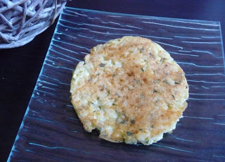 Galettes de riz au gruyère