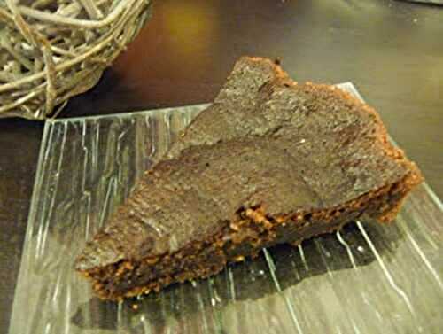 Gâteau au chocolat et aux noisettes façon brownie au thermomix ou sans