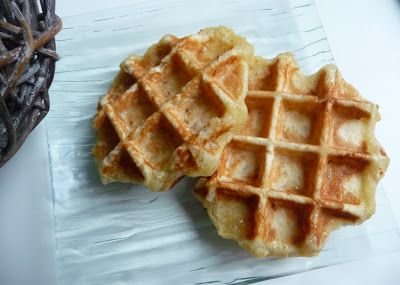 Gaufres liégeoises au sucre perlé