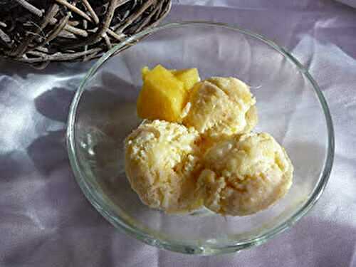 Glace rhum coco ananas au thermomix