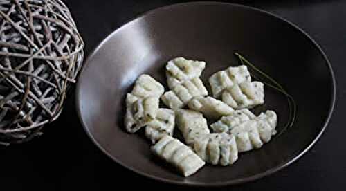 Gnocchis à la ricotta, au parmesan et à la ciboulette au thermomix ou sans