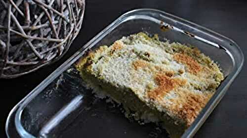 Gratin de cabillaud aux petits pois au thermomix ou sans