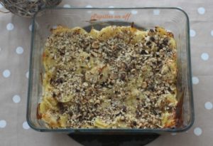 Gratin de panais au parmesan et noisettes au thermomix ou sans