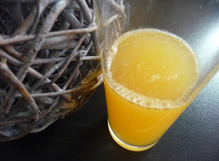 Jus de fruits ACE maison (carotte, orange, citron) au thermomix