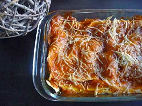 Lasagnes boeuf ricotta tomate au thermomix ou sans