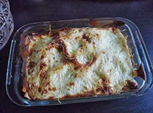 Lasagnes cèpes et boeuf, béchamel à la ricotta (au thermomix ou sans)