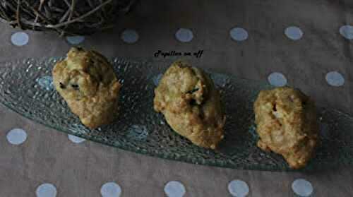 Madeleines à la brandade de morue et aux olives noires au thermomix ou sans