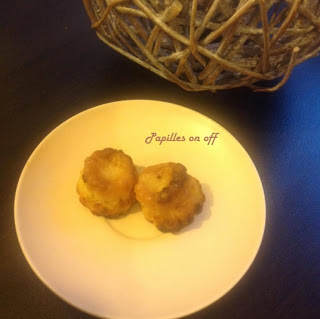 Mini cannelés salés chèvre et miel au thermomix ou sans