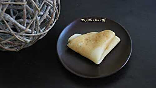 Mini crêpes sans oeufs (spécial allergiques) au thermomix ou sans