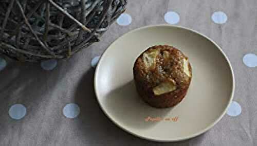 Mini muffins aux pommes sans oeufs (au thermomix ou sans) – spécial allergiques