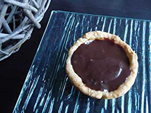 Mini tartelettes chocolat et caramel au thermomix ou sans
