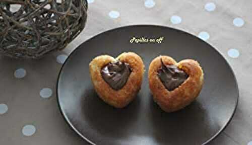 Moelleux vanille coeur nutella au thermomix ou sans