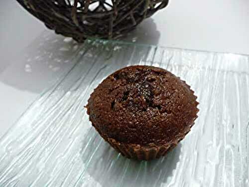 Muffins fondants au chocolat et aux amandes