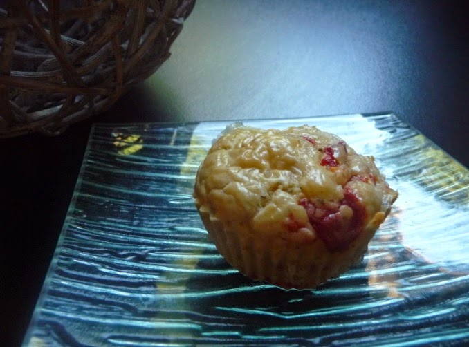 Muffins salés mozzarella, poivrons marinés ou version cupcakes au thermomix ou sans