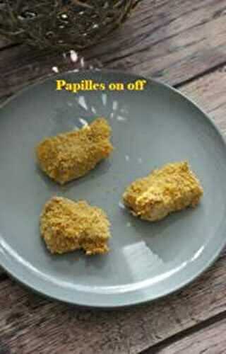 Nuggets de cabillaud au parmesan et corn flakes au thermomix ou sans