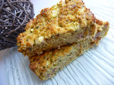 Pain de thon aux courgettes et aux flocons d’avoine