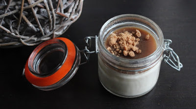 Panna cotta vanille à la gelée de crème de marrons (agar agar) au thermomix ou sans