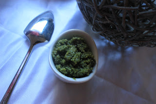 Pesto basilic noisettes maison au thermomix ou sans