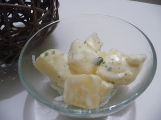 Pommes de terre vapeur à la crème et au persil (thermomix ou sans)