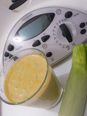 Potage crémeux aux poireaux (au thermomix)