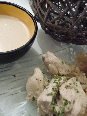 Poulet crémeux et citronné