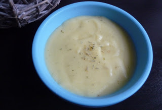 Purée cabillaud et pommes de terre pour bébé au thermomix